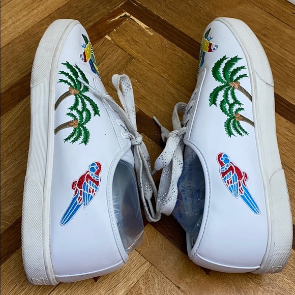 Sebastino Jimmy Tropical Patchwork Parrot Sneakers - Picture 5 of 10